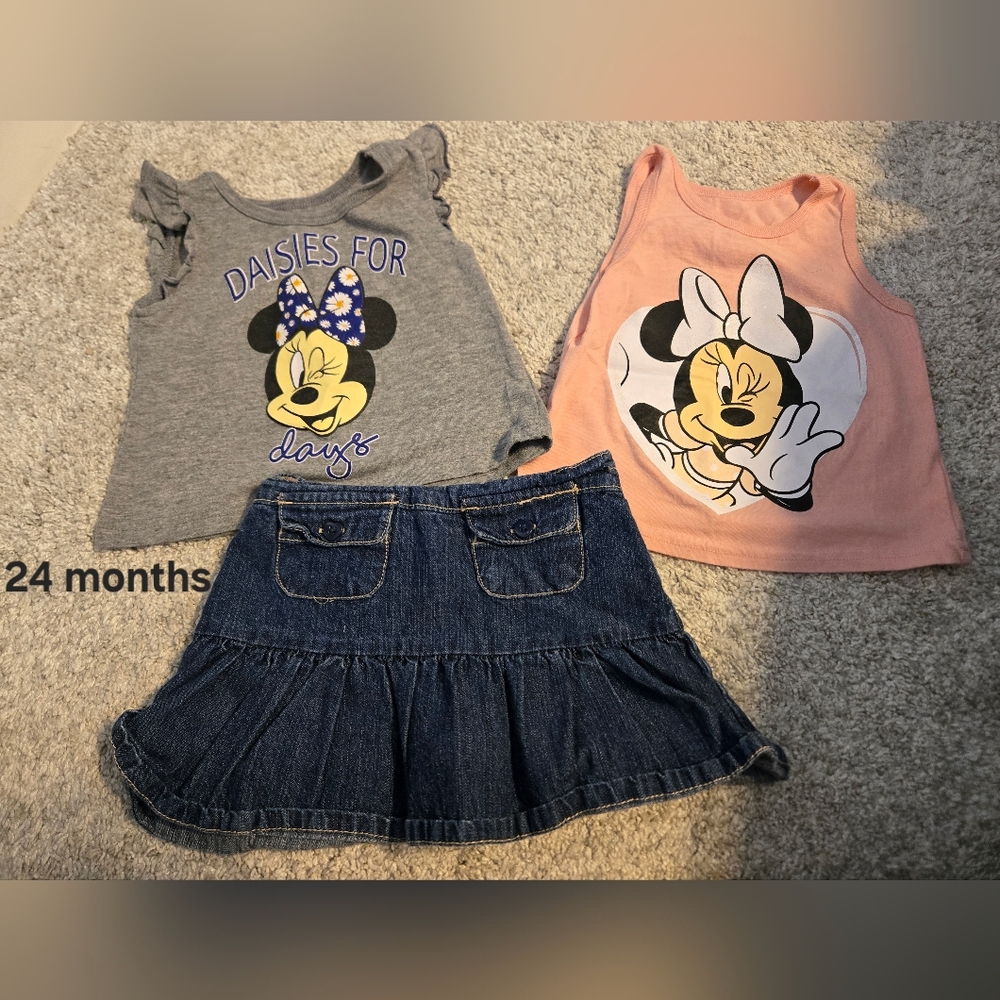 Baby girl 24 month disney summer lot